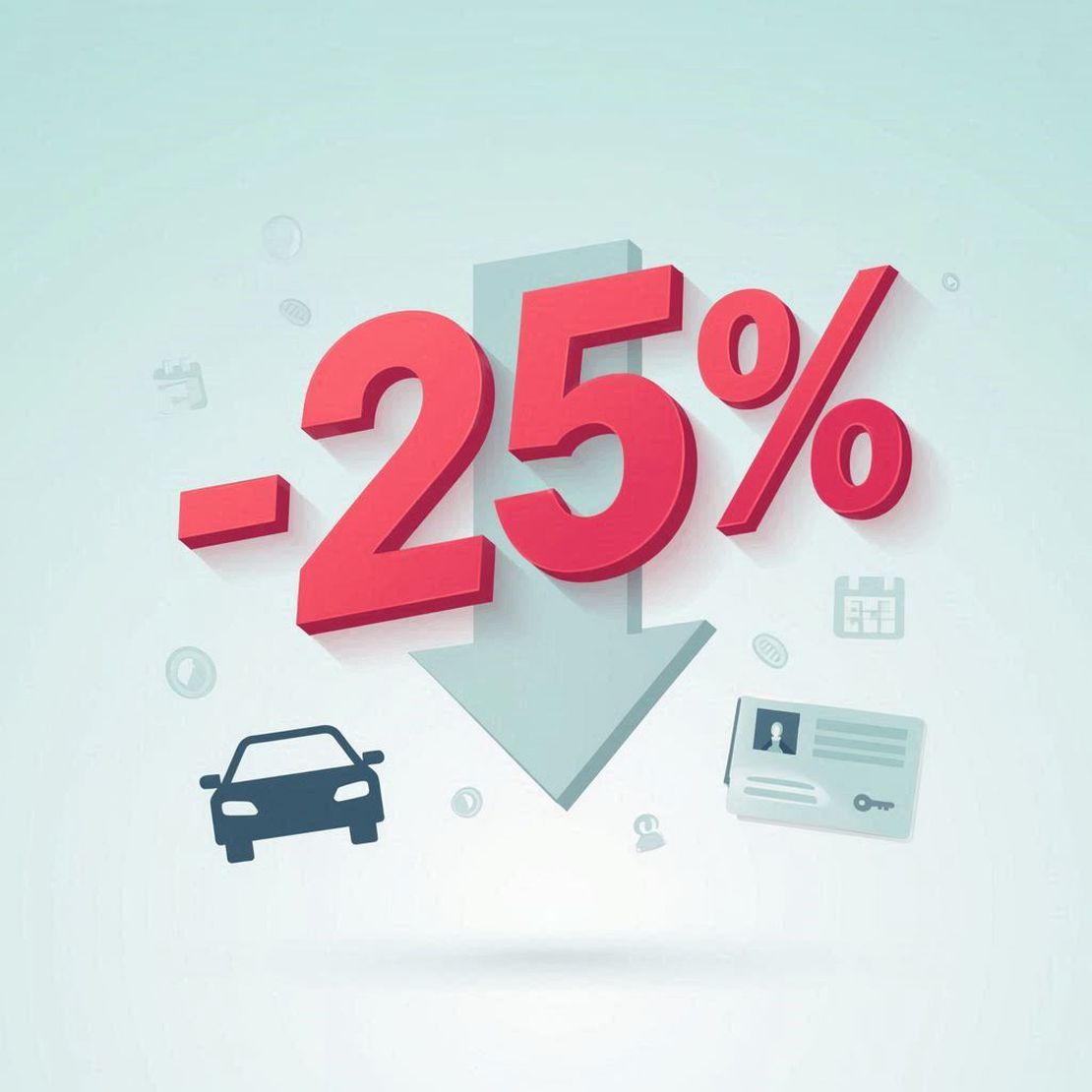 Preissenkung um bis zu 25%